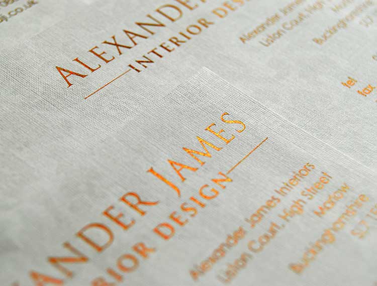 letterhead and logo and print